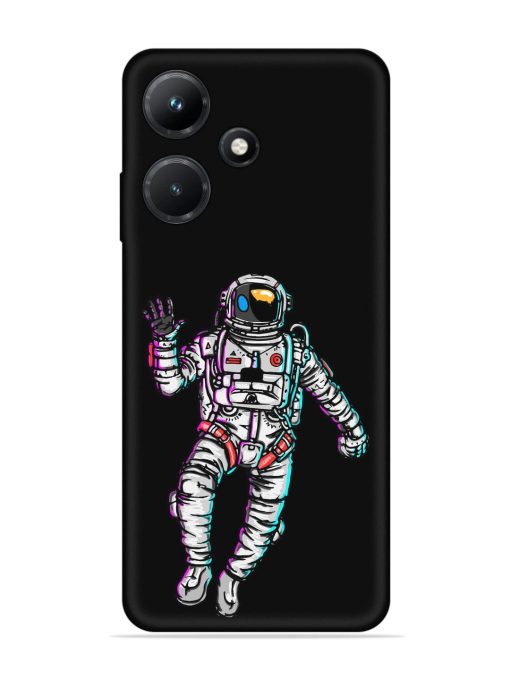 Spaceman Embossed Soft Silicone Case for Infinix Hot 30I