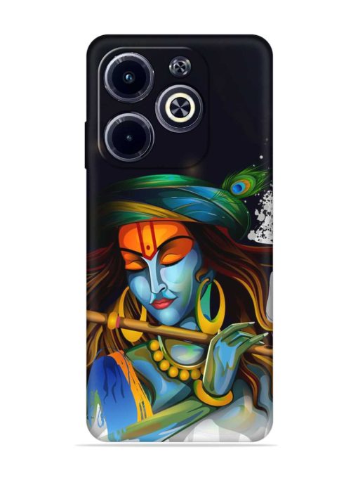 Krishna Art Embossed Soft Silicone Case for Infinix Hot 40I Zapvi