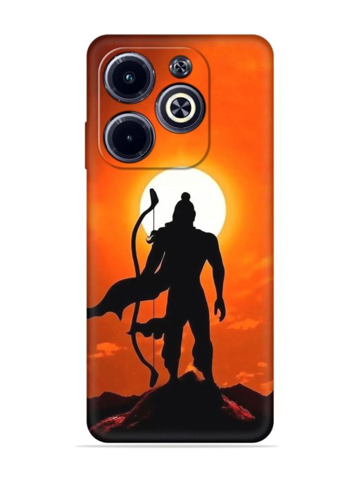 Shree Ram Embossed Soft Silicone Case for Infinix Hot 40I