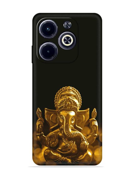 Lord Ganesha Indian Festival Embossed Soft Silicone Case for Infinix Hot 40I Zapvi