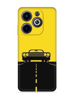 Classic Car Embossed Soft Silicone Case for Infinix Hot 40I