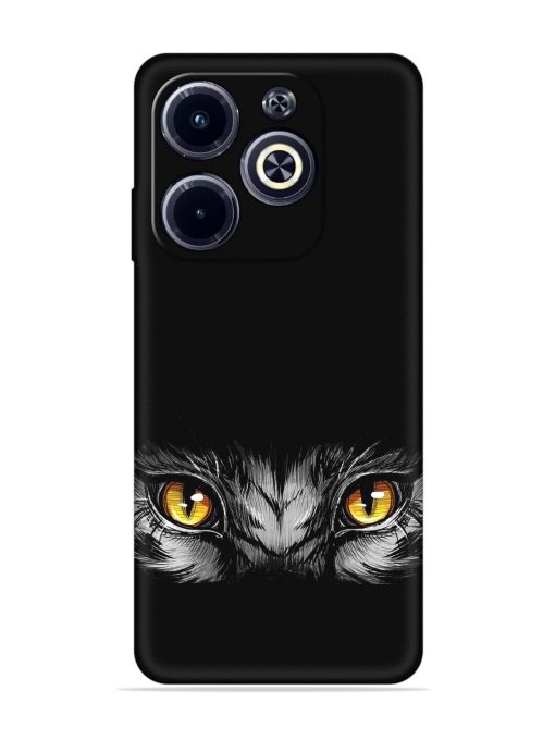 Scary Eye Embossed Soft Silicone Case for Infinix Hot 40I Zapvi