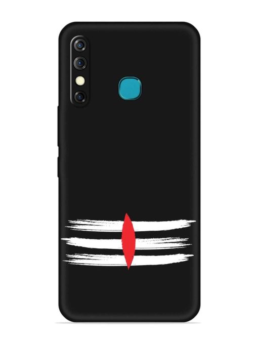 Mahadev Tilak Vector Embossed Soft Silicone Case for Infinix Hot 8