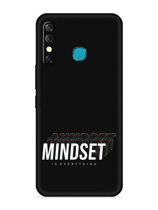 Mindset Everything Slogan Embossed Soft Silicone Case for Infinix Hot 8