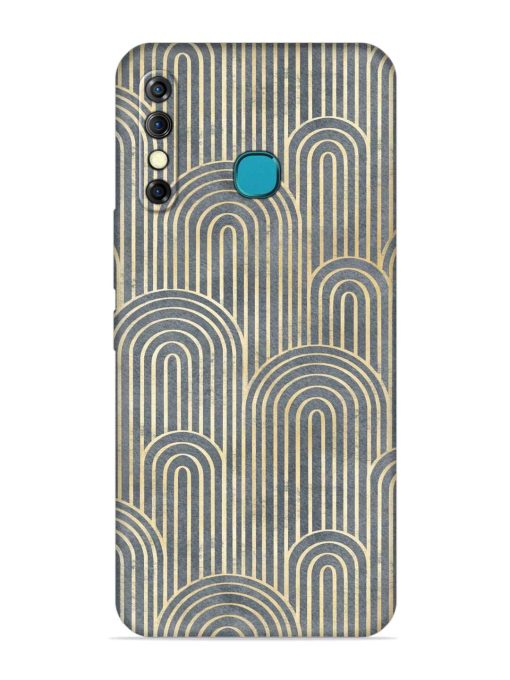 Art Deco Style Embossed Soft Silicone Case for Infinix Hot 8 Zapvi