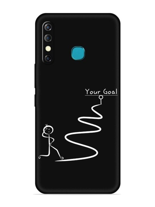 Your Goal Embossed Soft Silicone Case for Infinix Hot 8