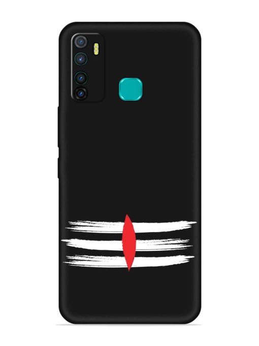 Mahadev Tilak Vector Embossed Soft Silicone Case for Infinix Hot 9 Zapvi