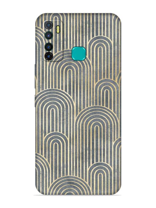 Art Deco Style Embossed Soft Silicone Case for Infinix Hot 9 Zapvi