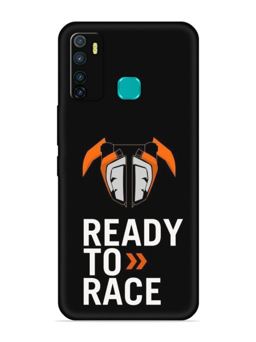 Ready To Race Embossed Soft Silicone Case for Infinix Hot 9 Zapvi