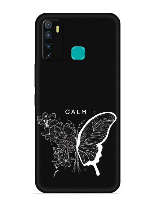 Calm Embossed Soft Silicone Case for Infinix Hot 9