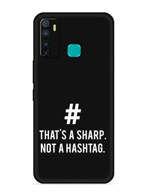 Thats Sharp Not Embossed Soft Silicone Case for Infinix Hot 9 Pro Zapvi