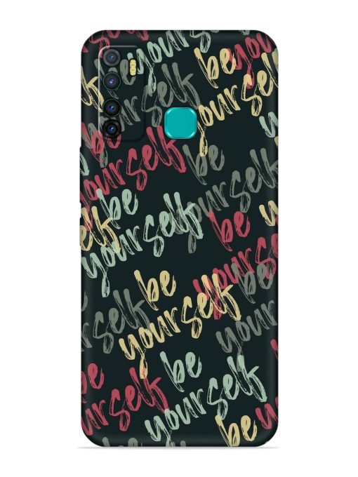 Yourself Seamless Embossed Soft Silicone Case for Infinix Hot 9 Pro Zapvi