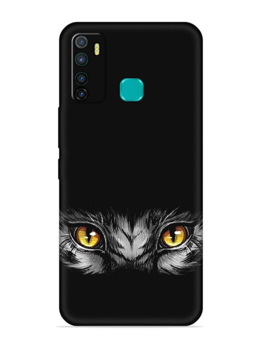 Scary Eye Embossed Soft Silicone Case for Infinix Hot 9 Pro Zapvi