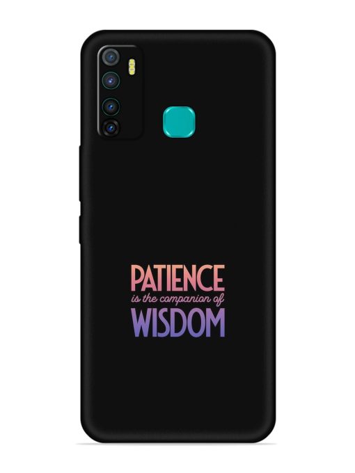 Patience Is The Embossed Soft Silicone Case for Infinix Hot 9 Pro