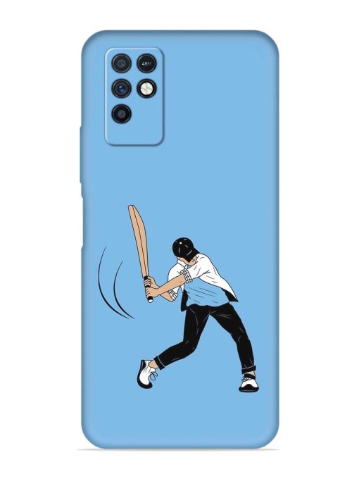 Cricket Gully Boy Embossed Soft Silicone Case for Infinix Note 10 Zapvi