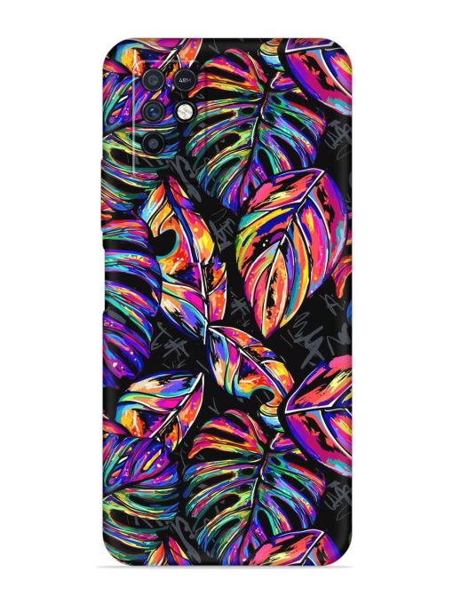 Tropical Seamless Vector Embossed Soft Silicone Case for Infinix Note 10 Zapvi