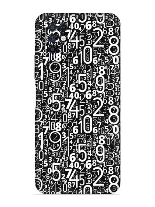 Many Numbers Different Embossed Soft Silicone Case for Infinix Note 10