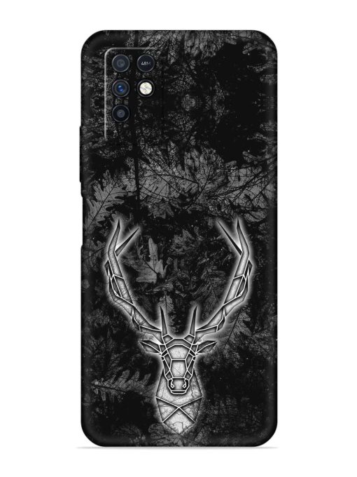 Ancient Deer Embossed Soft Silicone Case for Infinix Note 10