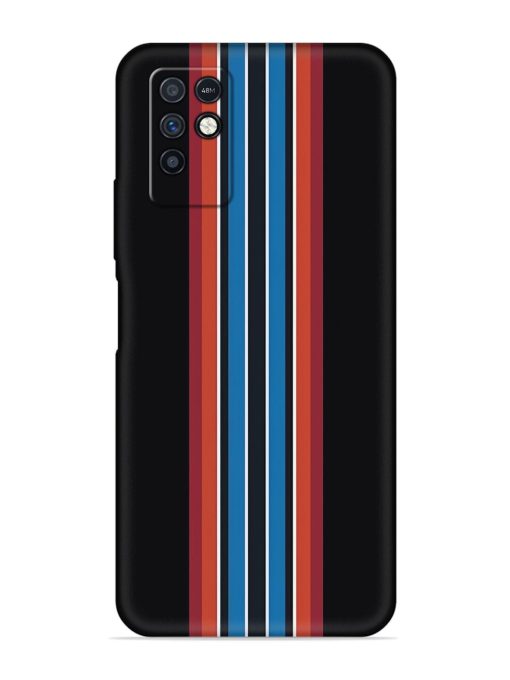 Vertical Strips Embossed Soft Silicone Case for Infinix Note 10 Zapvi