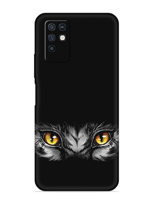 Scary Eye Embossed Soft Silicone Case for Infinix Note 10 Zapvi