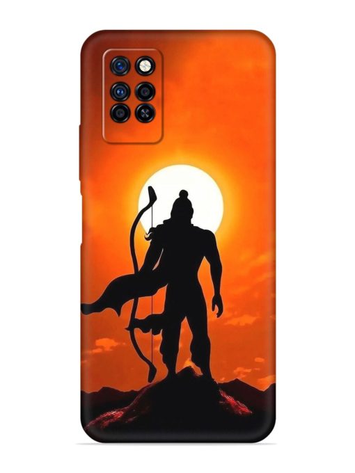 Shree Ram Embossed Soft Silicone Case for Infinix Note 10 Pro Zapvi