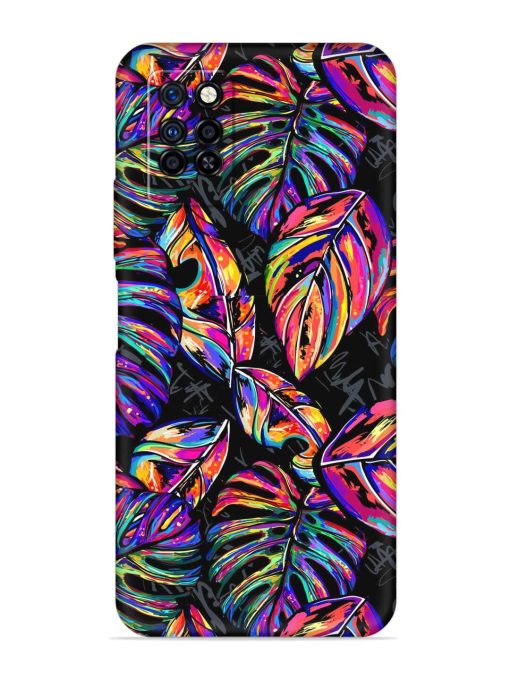 Tropical Seamless Vector Embossed Soft Silicone Case for Infinix Note 10 Pro Zapvi