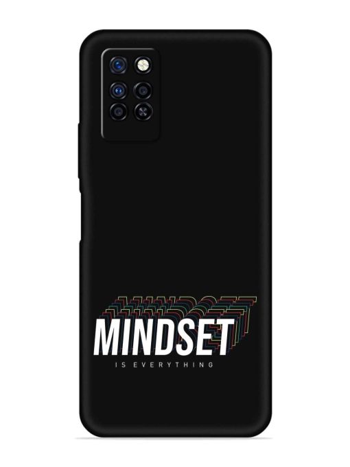 Mindset Everything Slogan Embossed Soft Silicone Case for Infinix Note 10 Pro Zapvi