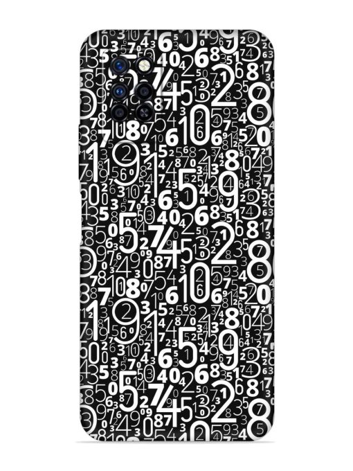 Many Numbers Different Embossed Soft Silicone Case for Infinix Note 10 Pro Zapvi