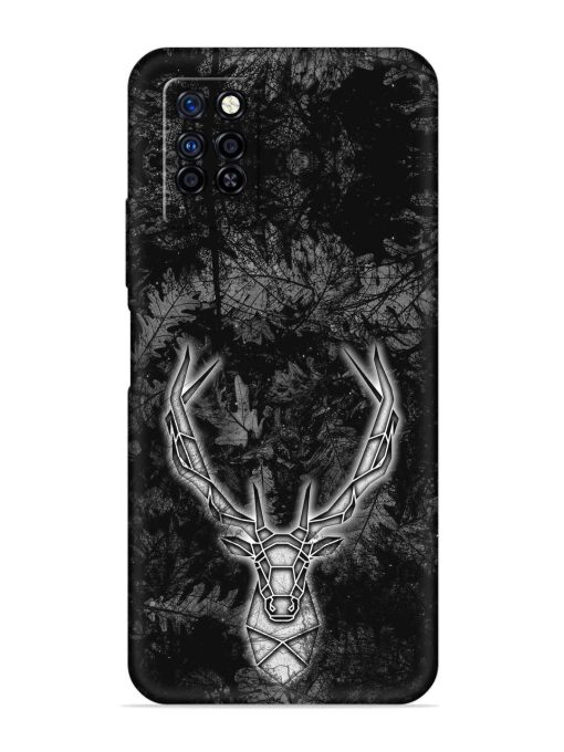 Ancient Deer Embossed Soft Silicone Case for Infinix Note 10 Pro Zapvi