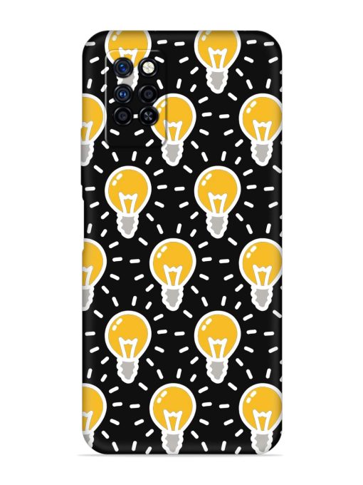 Light Bulb Seamless Embossed Soft Silicone Case for Infinix Note 10 Pro Zapvi