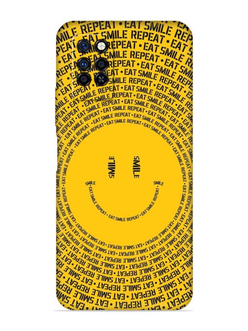 Smiley Embossed Soft Silicone Case for Infinix Note 10 Pro Zapvi