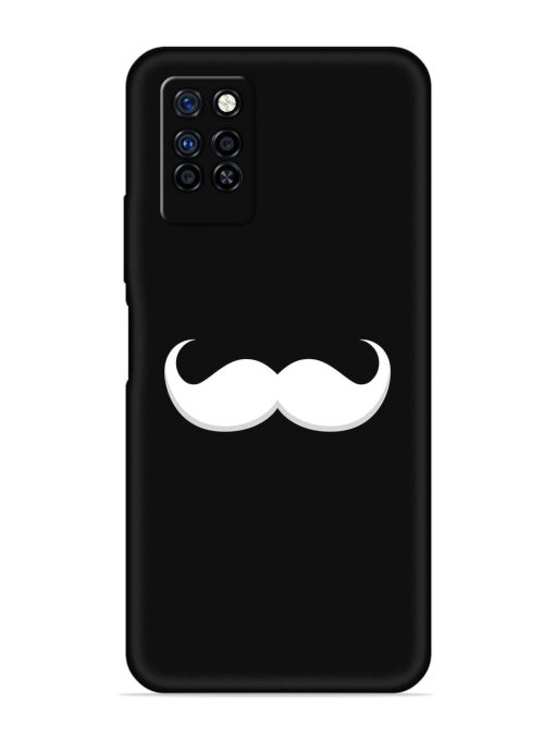 Mustache Vector Embossed Soft Silicone Case for Infinix Note 10 Pro