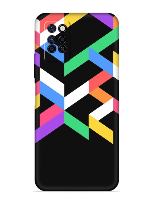 Colorshape Abstarct Embossed Soft Silicone Case for Infinix Note 10 Pro Zapvi