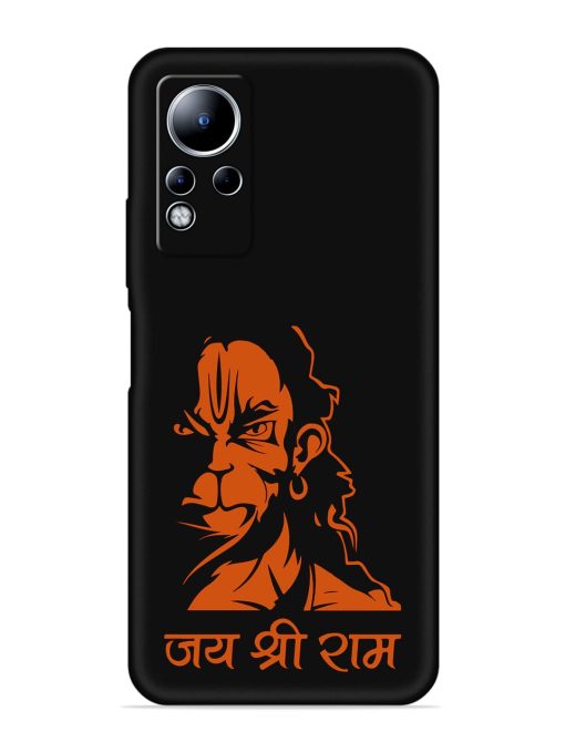 Angry Hanuman Embossed Soft Silicone Case for Infinix Note 11 Zapvi