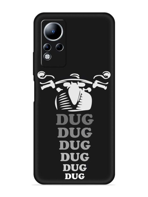 Dug Dug Dug Embossed Soft Silicone Case for Infinix Note 11