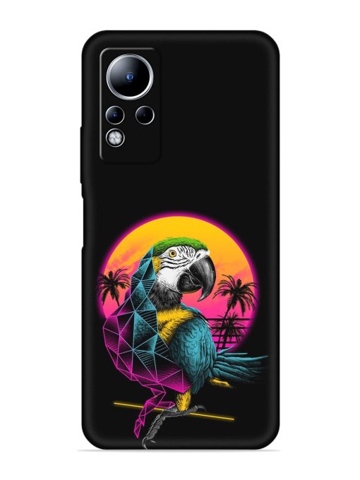 Rad Parrot Embossed Soft Silicone Case for Infinix Note 11 Zapvi