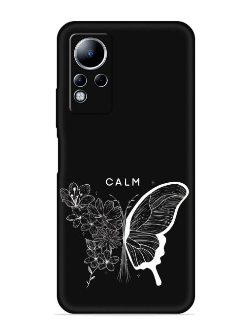 Calm Embossed Soft Silicone Case for Infinix Note 11 Zapvi