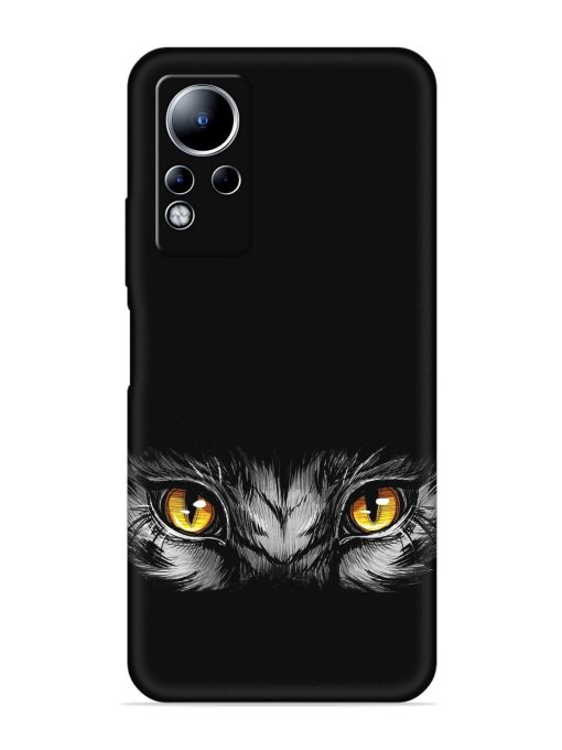 Scary Eye Embossed Soft Silicone Case for Infinix Note 11