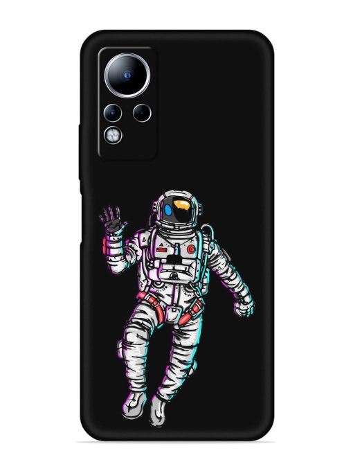 Spaceman Embossed Soft Silicone Case for Infinix Note 11