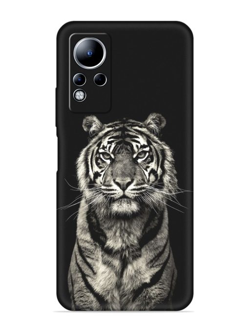 Tiger Art Embossed Soft Silicone Case for Infinix Note 11