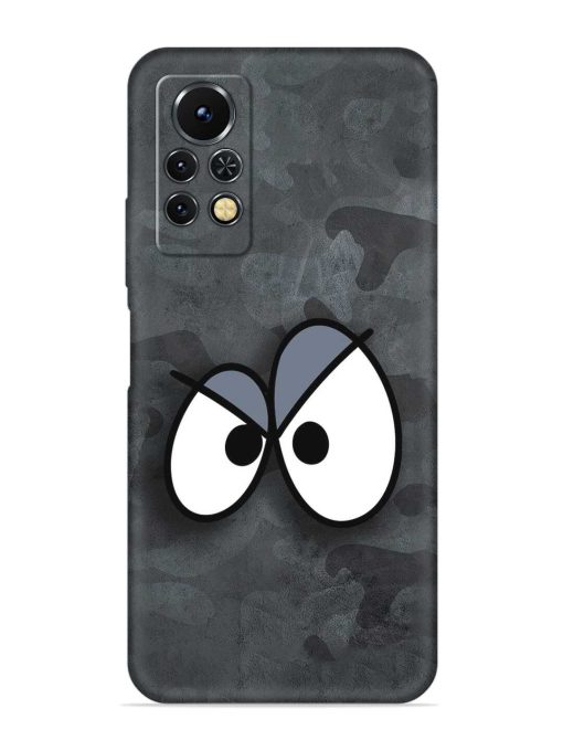 Big Eyes Night Mode Embossed Soft Silicone Case for Infinix Note 11S Zapvi