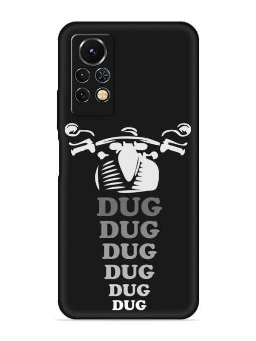 Dug Dug Dug Embossed Soft Silicone Case for Infinix Note 11S Zapvi