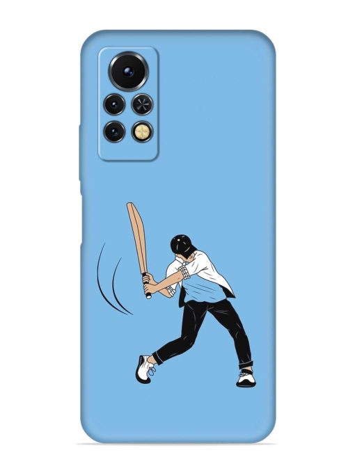 Cricket Gully Boy Embossed Soft Silicone Case for Infinix Note 11S