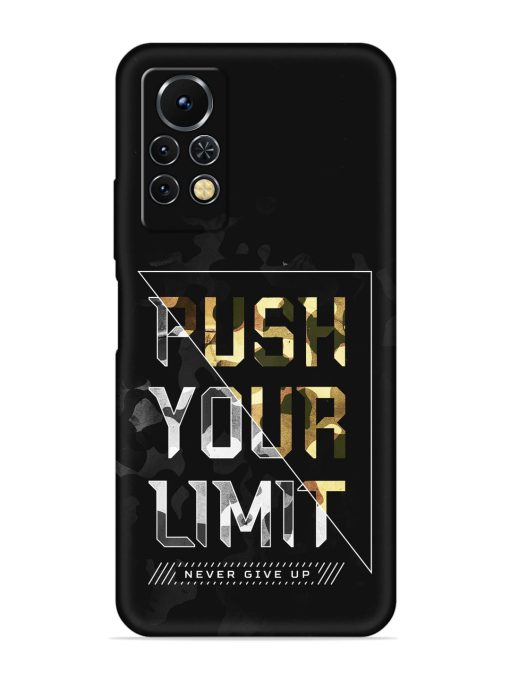 Push Your Limits Embossed Soft Silicone Case for Infinix Note 11S