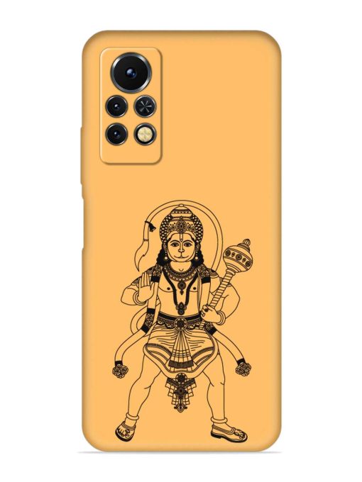 Indian God Hanuman Embossed Soft Silicone Case for Infinix Note 11S Zapvi