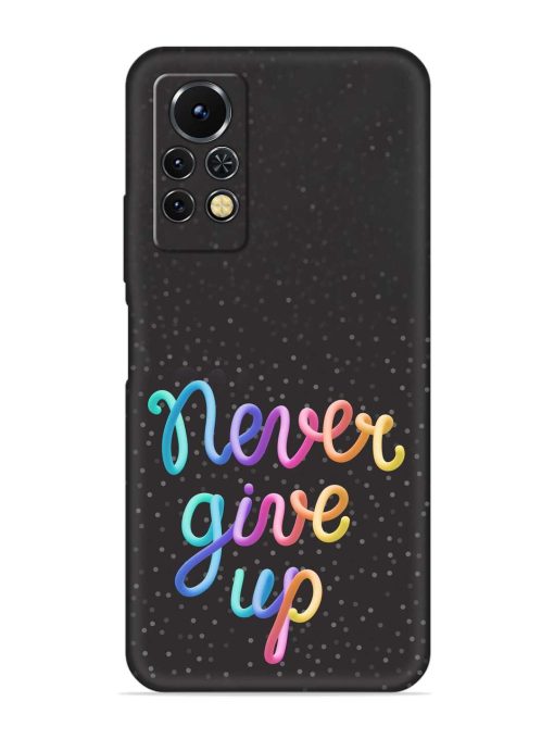 Colorful Stylized Rainbow Embossed Soft Silicone Case for Infinix Note 11S Zapvi