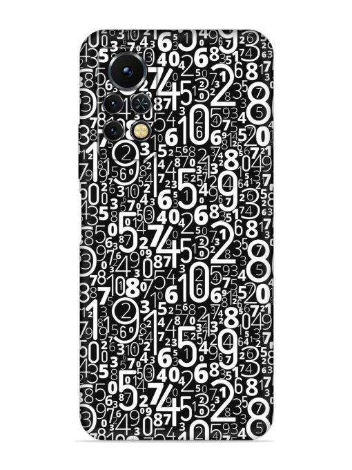 Many Numbers Different Embossed Soft Silicone Case for Infinix Note 11S Zapvi