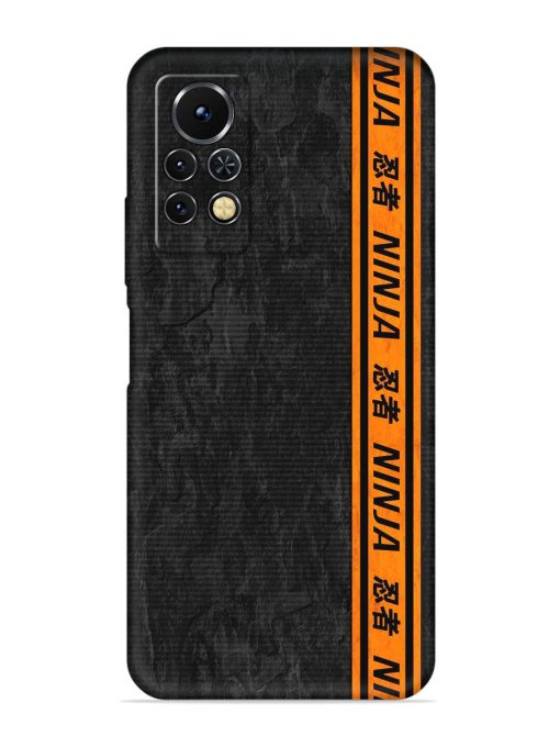 Ninja Srtips Embossed Soft Silicone Case for Infinix Note 11S Zapvi