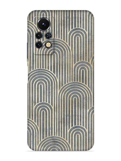 Art Deco Style Embossed Soft Silicone Case for Infinix Note 11S Zapvi