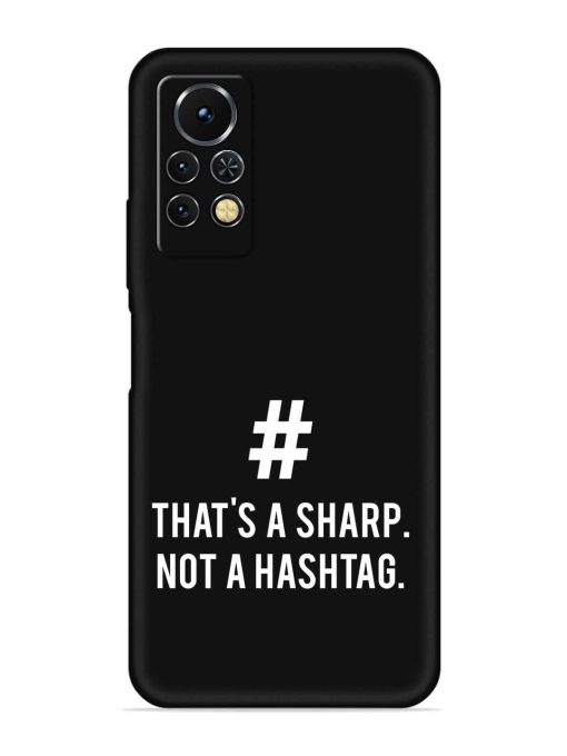 Thats Sharp Not Embossed Soft Silicone Case for Infinix Note 11S